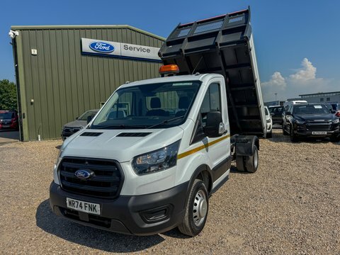 Ford Transit Custom Tipper Mwb L2 WR74FNK White #3