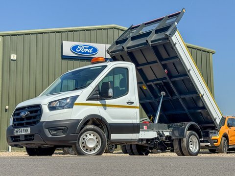 Ford Transit Custom Tipper Mwb L2 WR74FNK White