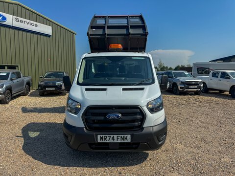 Ford Transit Custom Tipper Mwb L2 WR74FNK White #4