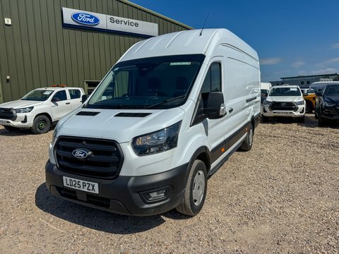 Ford Transit Custom Xlwb L4h3 High LD25PZX White #2