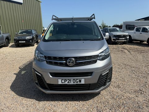 Vauxhall Vivaro Crew Cab Lwb CP21OGW Grey #4