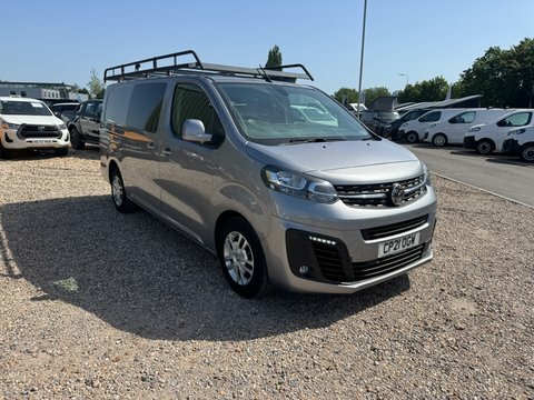 Vauxhall Vivaro Crew Cab Lwb CP21OGW Grey #5