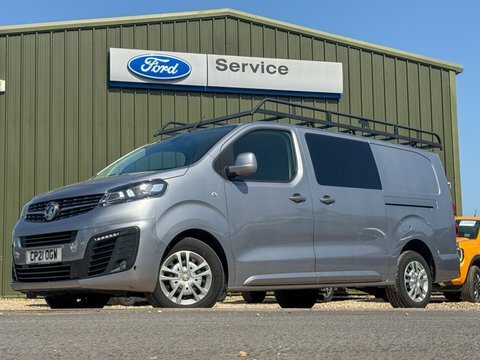 Vauxhall Vivaro Crew Cab Lwb CP21OGW Grey #2