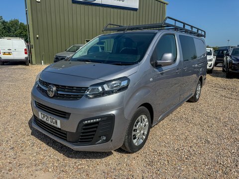 Vauxhall Vivaro Crew Cab Lwb CP21OGW Grey #3