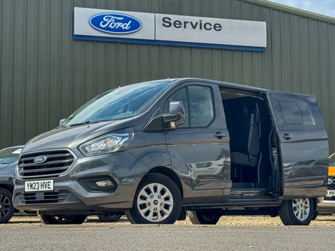 Ford Transit Custom Crew Cab YM23HVE Grey