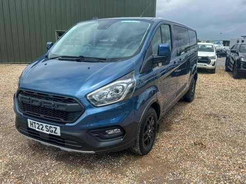 Ford Transit Custom Crew Cab Lwb HT22SGZ Blue #3