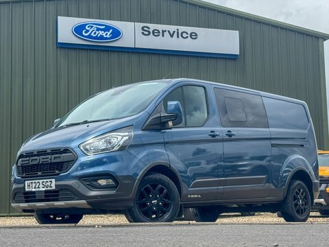 Ford Transit Custom Crew Cab Lwb HT22SGZ Blue #2