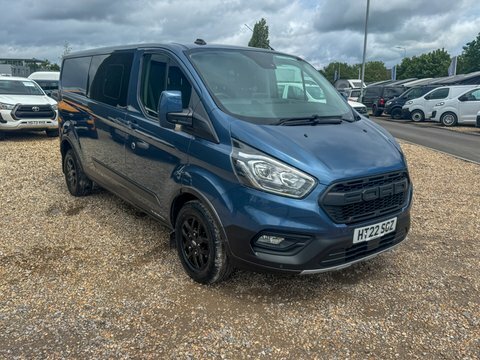 Ford Transit Custom Crew Cab Lwb HT22SGZ Blue #5