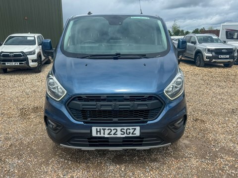 Ford Transit Custom Crew Cab Lwb HT22SGZ Blue #4