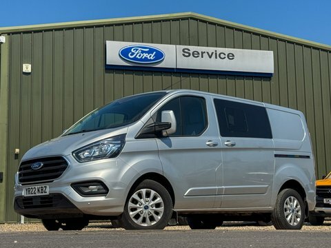 Ford Transit Custom Crew Cab Swb YR22KBZ Silver #2