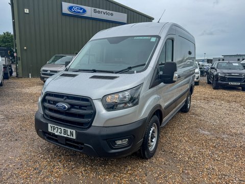 Ford Transit Custom Mwb L2h1 Low YP73BLN Silver #2