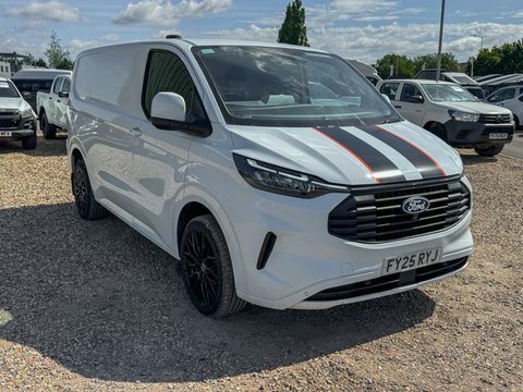 Ford Transit Custom Swb L1h1 Low FY25RYJ White #4