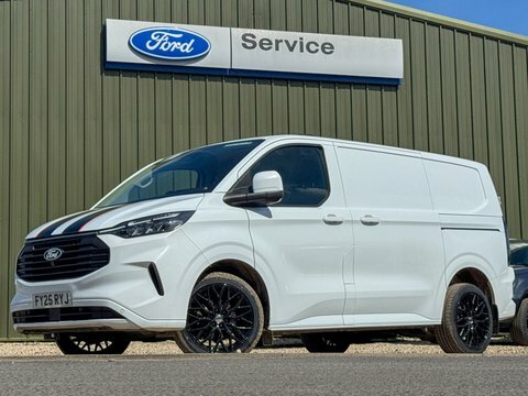 Ford Transit Custom Swb L1h1 Low FY25RYJ White