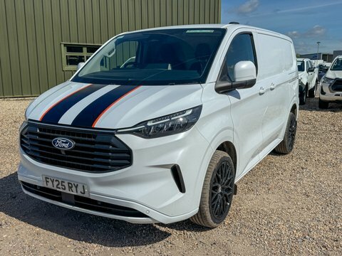 Ford Transit Custom Swb L1h1 Low FY25RYJ White #2