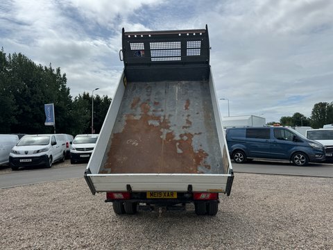 Ford Transit Custom Tipper Mwb L2 ME19XAR White #6