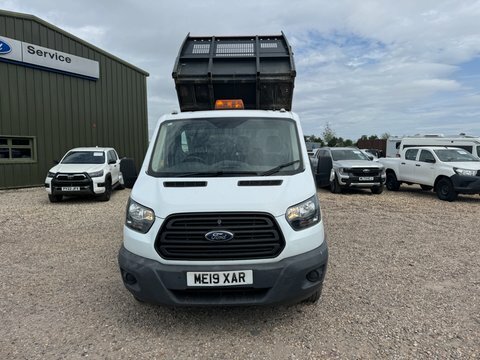 Ford Transit Custom Tipper Mwb L2 ME19XAR White #3
