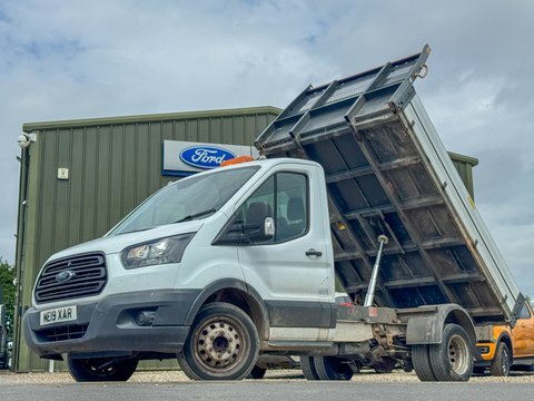 Ford Transit Custom Tipper Mwb L2 White