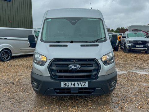 Ford Transit Custom Lwb L3h2 Medium BG74YVZ Silver #3
