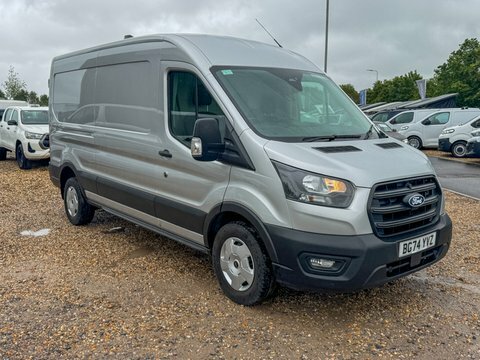 Ford Transit Custom Lwb L3h2 Medium BG74YVZ Silver #4