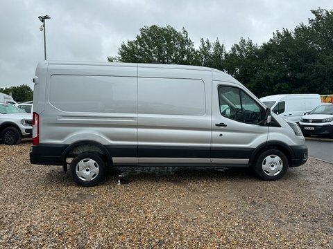 Ford Transit Custom Lwb L3h2 Medium BG74YVZ Silver #5