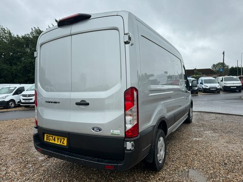 Ford Transit Custom Lwb L3h2 Medium BG74YVZ Silver #6