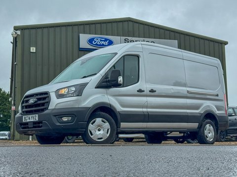 Ford Transit Custom Lwb L3h2 Medium BG74YVZ Silver
