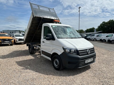 Volkswagen Crafter Tipper Mwb L2 DN70YMK White #4