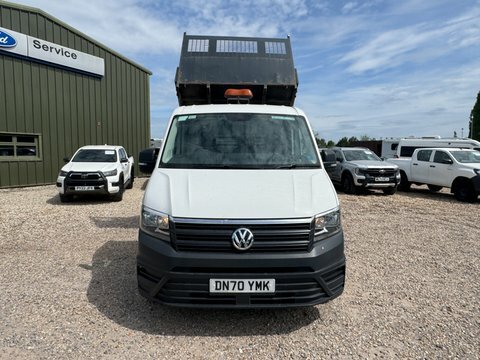 Volkswagen Crafter Tipper Mwb L2 DN70YMK White #3