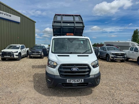 Ford Transit Custom Tipper Mwb L2 HF75KFA White #4