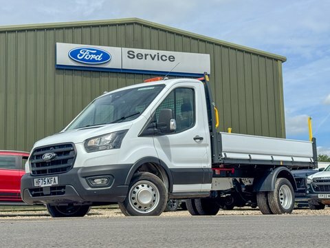 Ford Transit Custom Tipper Mwb L2 HF75KFA White #2