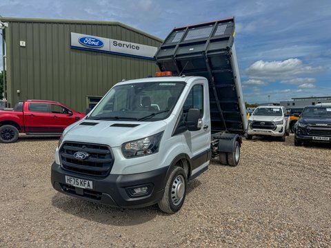Ford Transit Custom Tipper Mwb L2 HF75KFA White #3