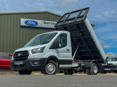 Ford Transit Custom Tipper Mwb L2 HF75KFA White