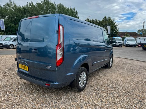 Ford Transit Custom Swb L1h1 Blue #5