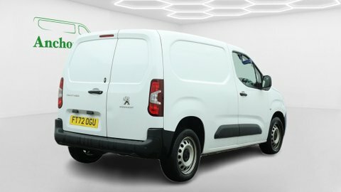 Peugeot Partner Swb L1h1 Low FT72OGU White #4