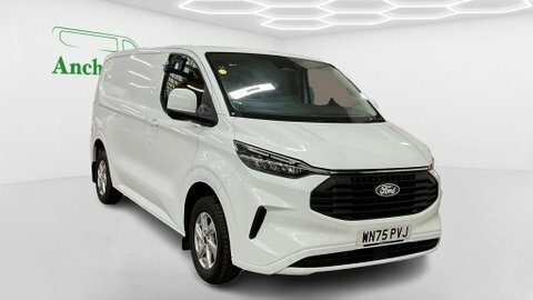 Ford Transit Custom Swb L1h1 Low WN75PVJ White #2