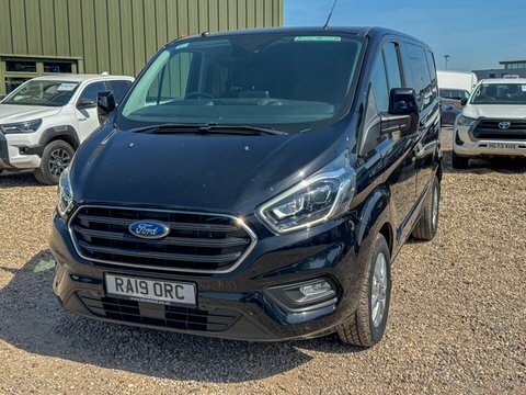 Ford Transit Custom Crew Cab Black #2