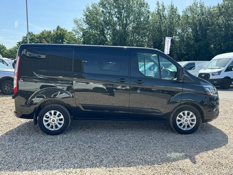 Ford Transit Custom Crew Cab Black #5