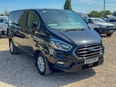 Ford Transit Custom Crew Cab Black #4