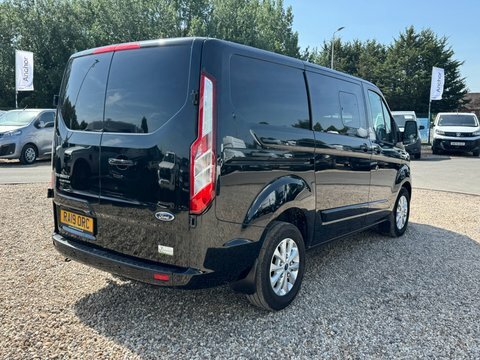Ford Transit Custom Crew Cab Black #6