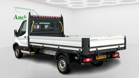 Ford Transit Custom Dropside Lwb L3 WP74FBZ White #5