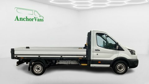Ford Transit Custom Dropside Lwb L3 WP74FBZ White #3