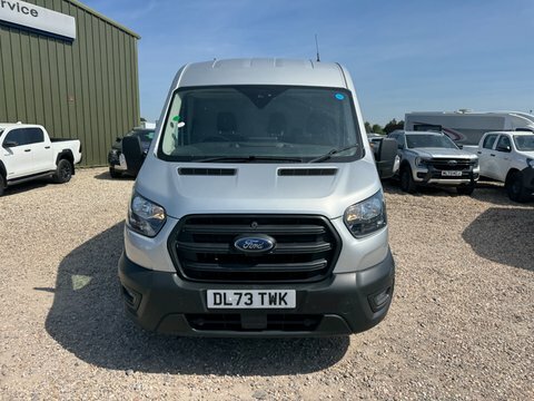 Ford Transit Custom Lwb L3h2 Medium DL73TWK Silver #3