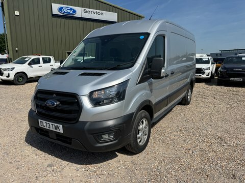 Ford Transit Custom Lwb L3h2 Medium DL73TWK Silver #2