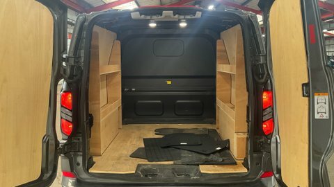 Ford Transit Custom Crew Cab Lwb DT74UJP Grey #5