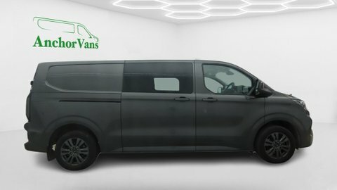 Ford Transit Custom Crew Cab Lwb DT74UJP Grey #3