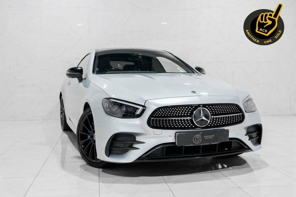 Mercedes-Benz E Class E 220 Amg Line Night Edition Premium D Silver