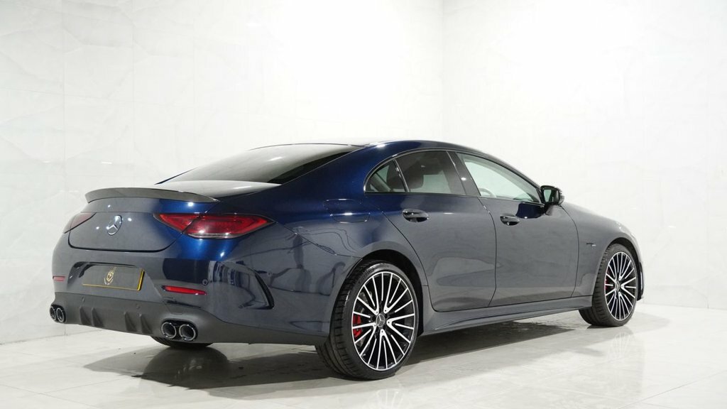 Mercedes-Benz CLS Saloon Blue #5