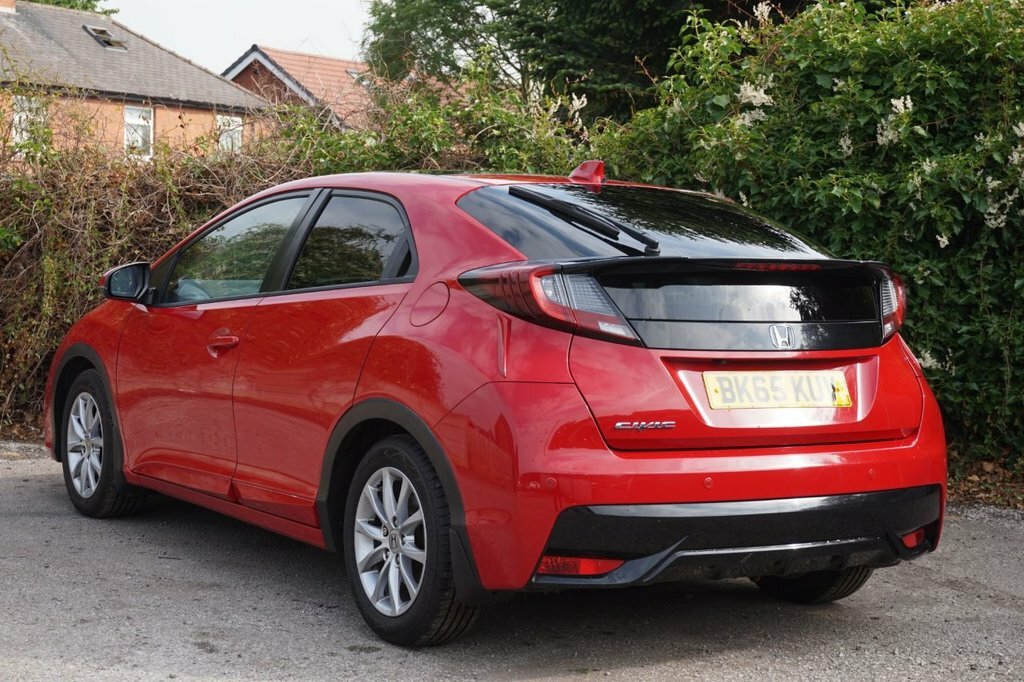 Honda Civic 1.6L Sr Red #3