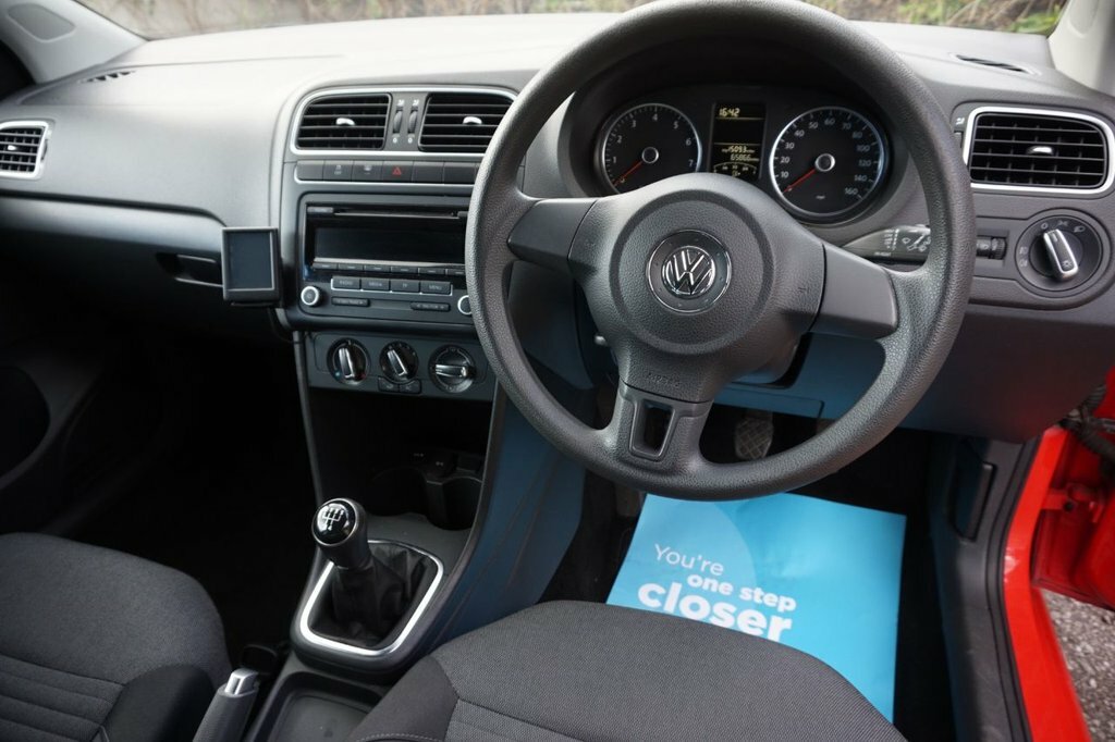 Volkswagen Polo 1.2L Match Edition YP14TKJ Red #4