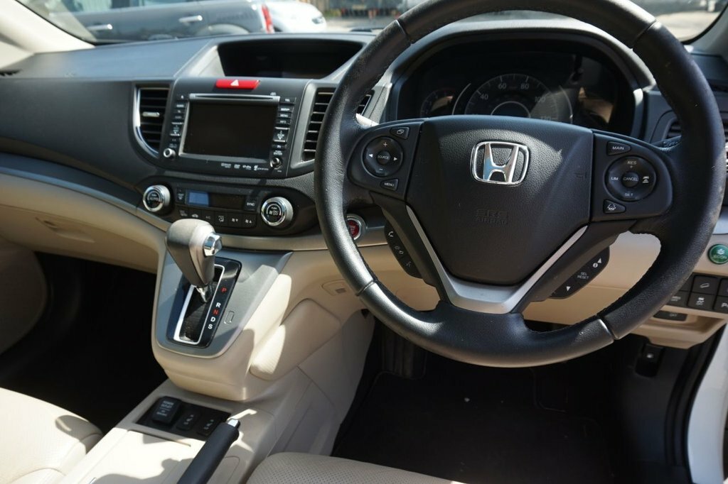 Honda Cr-V 2.2L Ex White #4